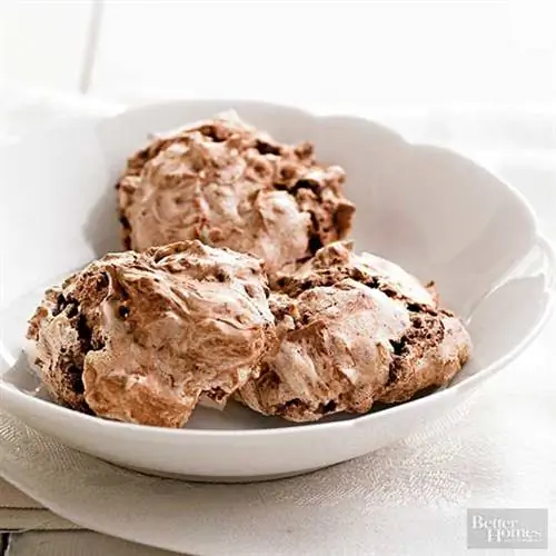 Пасхальные шоколадные миндальные печенья