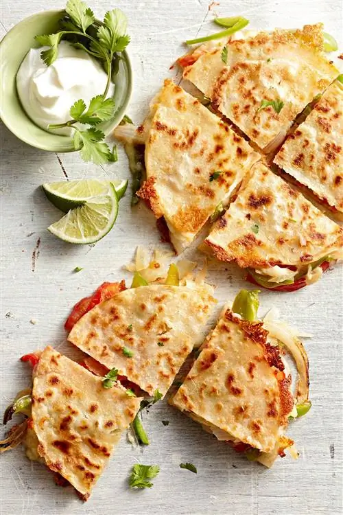 Кесадилья в стиле фахита