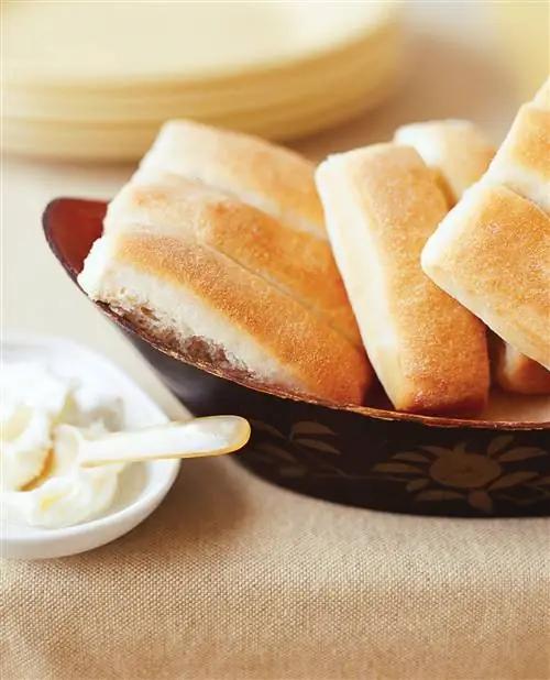 Разборные булочки с ужином