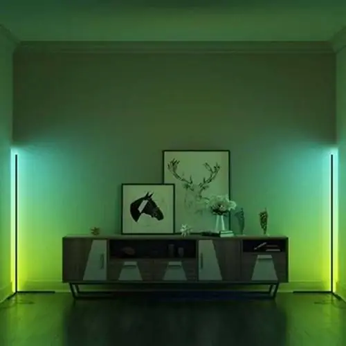 Последняя тенденция в освещении: угловая лампа RGB LED