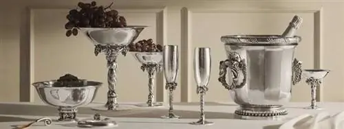 серебряная посуда