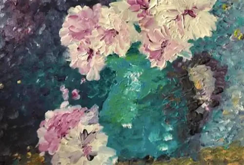 5 идей своими руками, которые можно сделать с помощью масляной краски - цветы