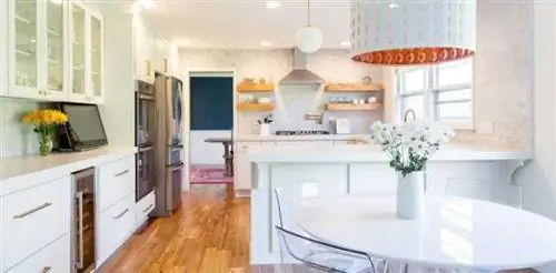 С чего начать ремонт кухни - красивая кухня