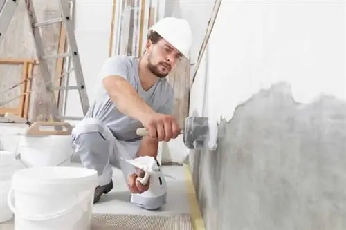 заделка трещин в стенах