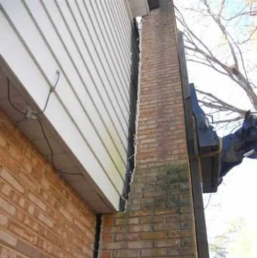 Как решить проблемы с фундаментом - наклон дымохода