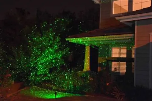 лазерный садовый свет