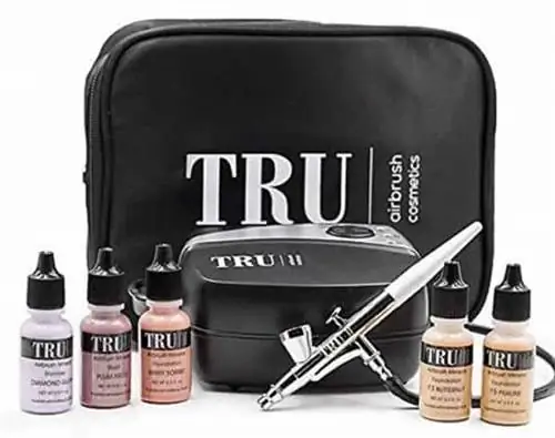 Руководство по компрессору аэрографа для макияжа - комплект аэрографа Tru
