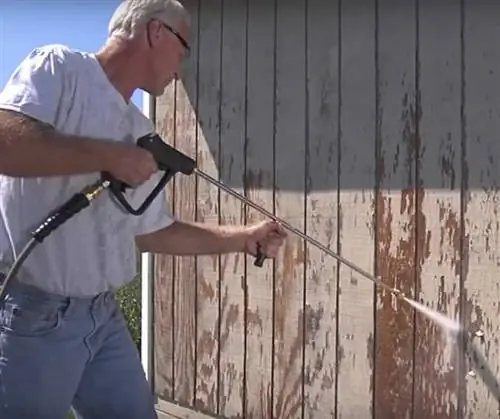 удаление краски мойкой высокого давления