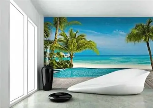 Идеи настенного искусства - пляж