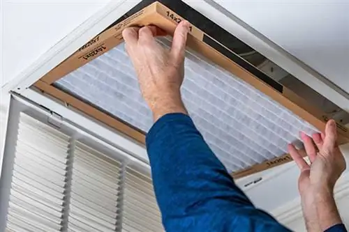 замена воздушного фильтра