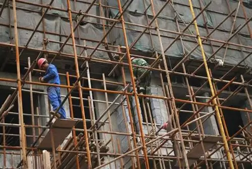 Как установить леса