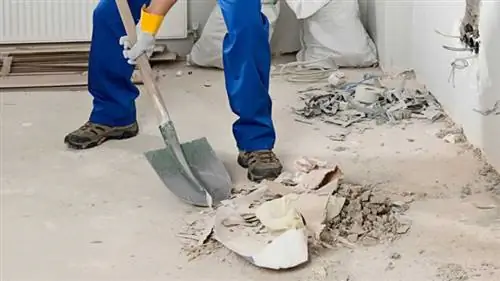 Краткое руководство по уборке после строительства