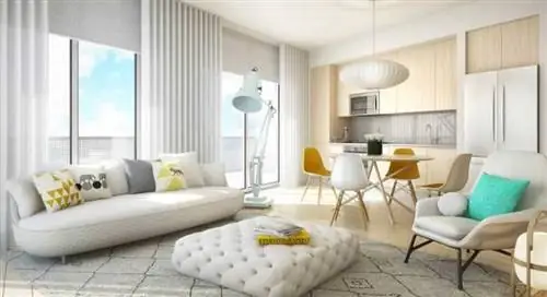 Как максимизировать освещение дома - гостиная