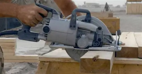 Выбор подходящей электропилы для работы - пила с червячным приводом