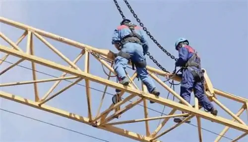 5 жизненно важных мер безопасности, которые следует соблюдать при работе на высоте - рабочие