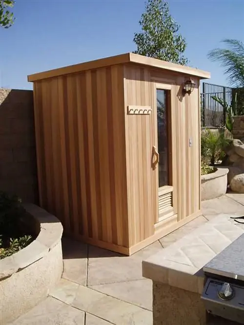 Как оборудовать сауну дома или в саду - сауна в саду