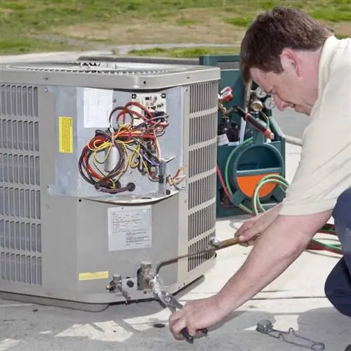 Детали кондиционеров и оборудование HVAC для контроля температуры в жилых помещениях