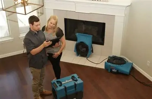 Восстановление вашего дома после повреждения водой в Сандаски, штат Огайо - сушка