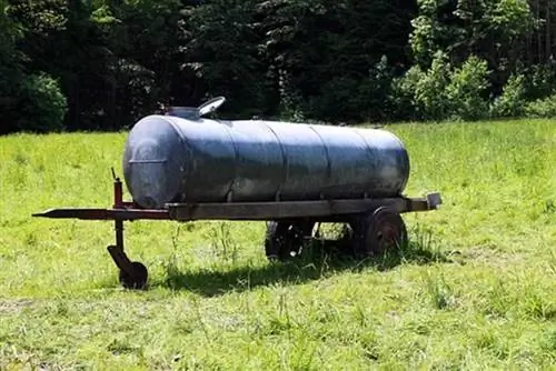 Решения для хранения воды в доме - резервуар