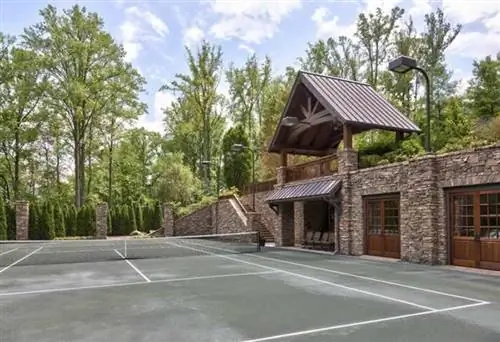 Основы современного строительства теннисных кортов - бетонный теннисный корт