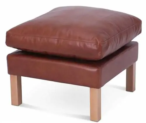 Легкая регулировка пуфика кресла Borge Mogensen, которую нельзя упустить