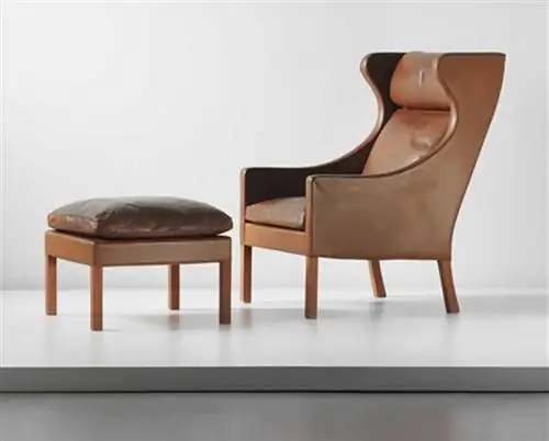 Легкая регулировка пуфика Borge Mogensen Chair, который нельзя упустить - компактная форма