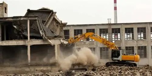 Различия между сносом жилых и коммерческих помещений - коммерческий снос