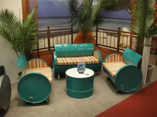 Как проекты DIY могут быть сложными, но интересными - набор сидений из бочек