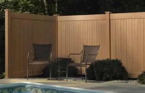 Самые популярные тренды заборов - виниловый забор