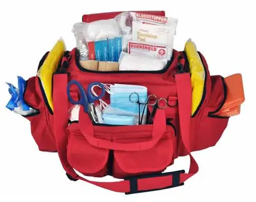 Аварийный комплект первой необходимости для классной комнаты - аварийная сумка