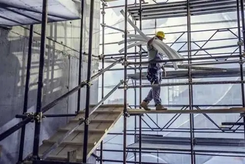 Руководство по возведению строительных лесов - рабочий