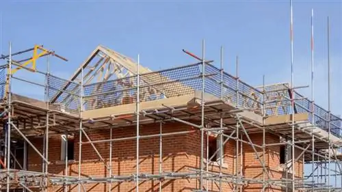 Советы по безопасности при строительных работах при использовании строительных лесов