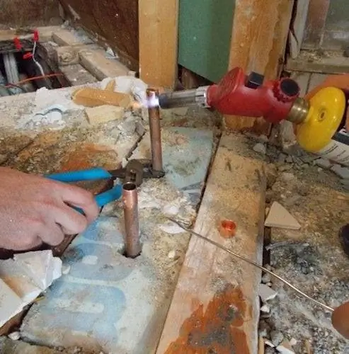 Пайка фитингов для медных труб - Пайка 1