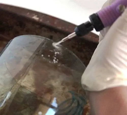 Мейсон Джар Ветер Колокольчик - Отверстие