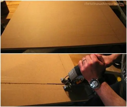 Крышка радиатора своими руками - резка МДФ