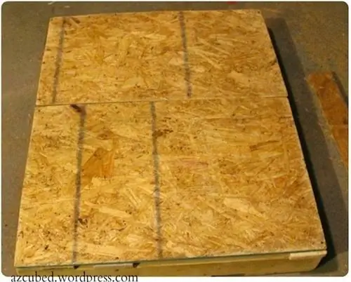 Пуфик из поддонов своими руками - фанера