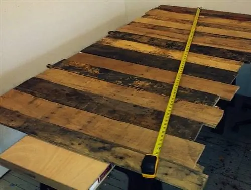 Стол из поддонов своими руками - планирование