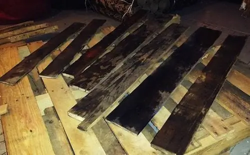 Стол из поддонов своими руками - Доски для окрашивания