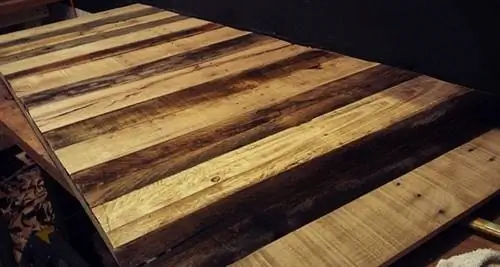 Стол из поддонов своими руками - резка по размеру