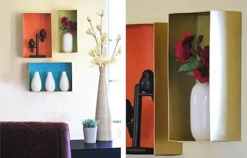 Полки своими руками - Коробки для обуви