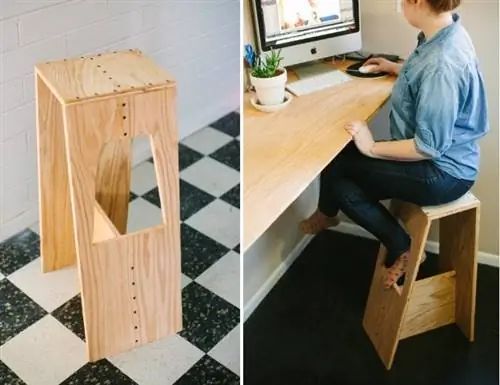 Барные стулья своими руками из фанеры