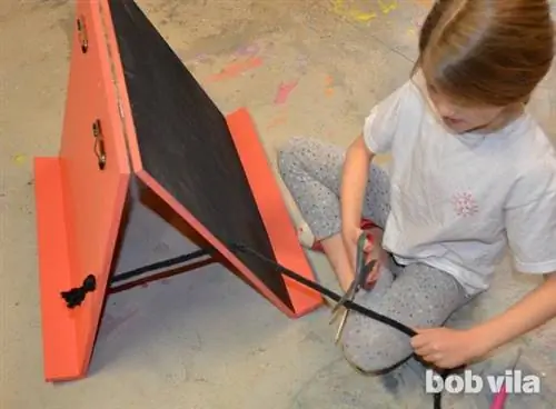 Мольберт своими руками - веревка-нитка