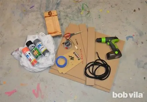 Мольберт своими руками - Принадлежности