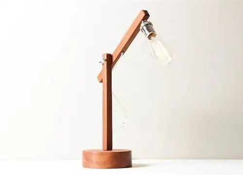 Настольная лампа с поворотным кронштейном - Worley's Lighting