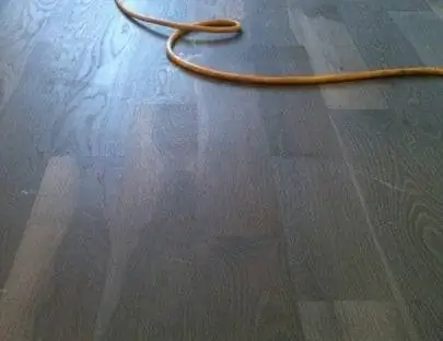 Деревянные полы становятся серыми - полировка