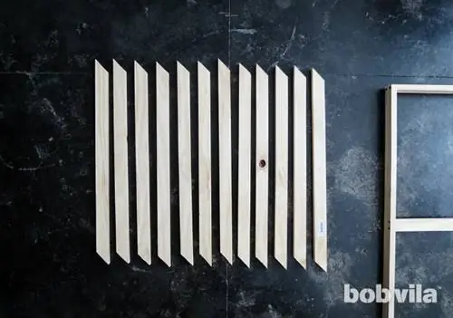 Как сделать шпалеру на стене