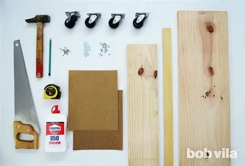 Все, что вам нужно, чтобы сделать тележку на колесиках своими руками