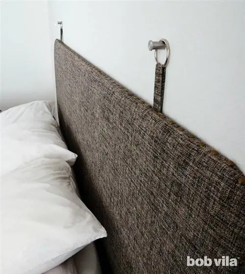 Мягкое изголовье своими руками крупным планом