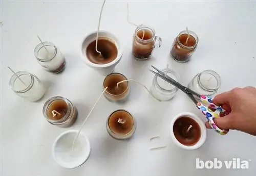 Как сделать свечи - шаг 5