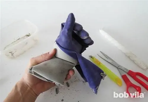 Бетонные подсвечники - шаг 5